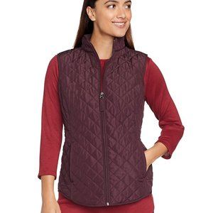 Van Heusen Quilted Zip Up Vest - XXL